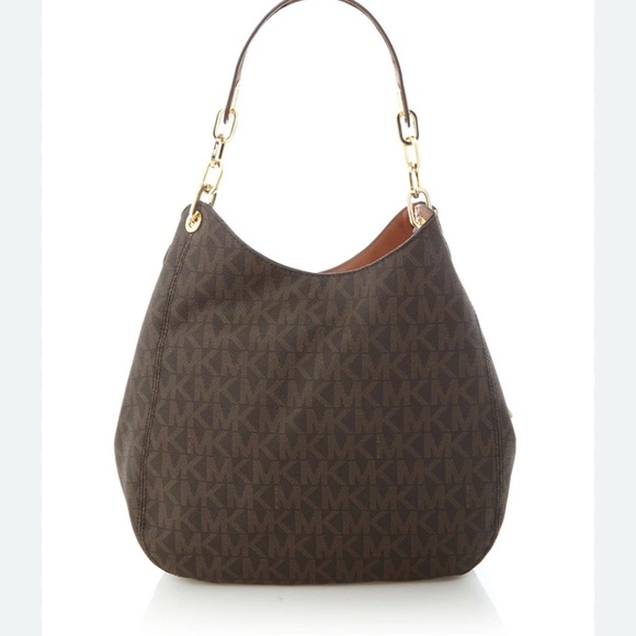 Michael Kors Fulton Large Logo Shoulder Bag with Large Wallet - Picture 3 of 14